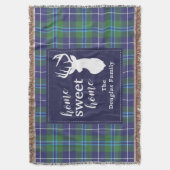 Couverture Clan de vacances Plaid personnalisé Douglas Tartan (devant Vertical)