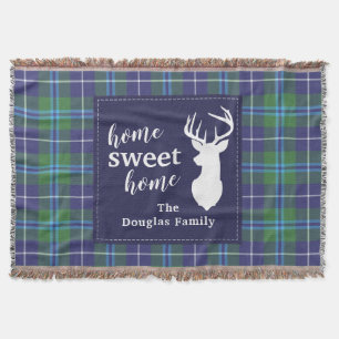 Couverture Clan de vacances Plaid personnalisé Douglas Tartan