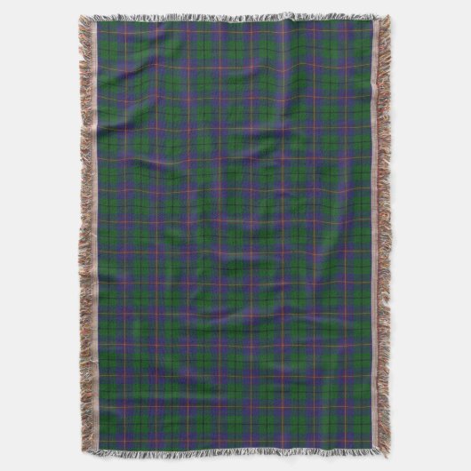 Couverture Clan écossais Carmichael Tartan (devant Vertical)