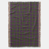 Couverture Clan écossais Carnegie Tartan (devant Vertical)