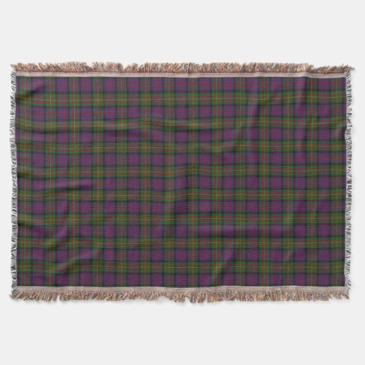 Couverture Clan écossais Carnegie Tartan (Devant)