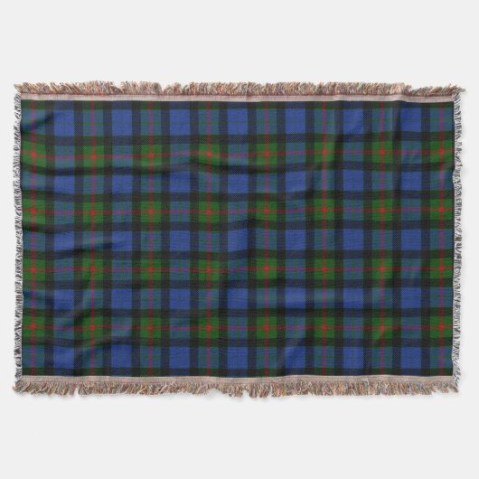 Couverture Clan écossais Gunn Tartan Plaid (Devant)