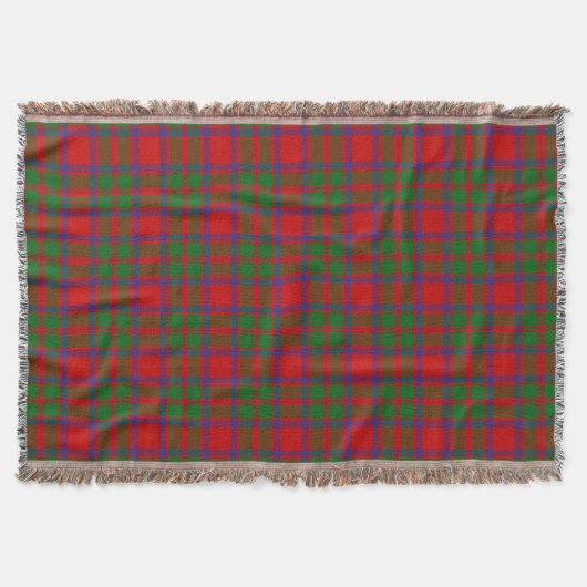 Couverture Clan écossais MacIntosh Tartan Plaid (Devant)