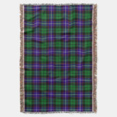 Couverture Clan écossais Mitchell Tartan Plaid (devant Vertical)