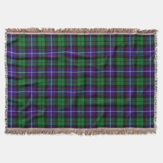 Couverture Clan écossais Mitchell Tartan Plaid (Devant)