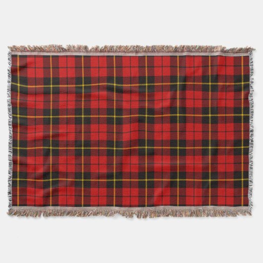Couverture Clan écossais Wallace Tartan Plaid (Devant)