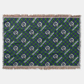 Couverture Clan Gordon Tartan Crest (Devant)