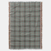 Couverture Clan gris et vert Craig Scottish Plaid (devant Vertical)