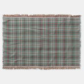 Couverture Clan gris et vert Craig Scottish Plaid (Devant)