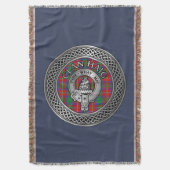 Couverture Clan Haig Crest & Tartan Knot (devant Vertical)