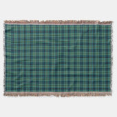 Couverture Clan Keith Vert clair Tartan écossais antique (Devant)