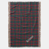 Couverture Clan Kilgour Tartan Plaid Custom Thelot Blanket (devant Vertical)