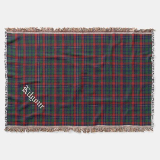 Couverture Clan Kilgour Tartan Plaid Custom Thelot Blanket (Devant)