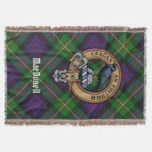 Couverture Clan MacDonell de Glengarry Crête sur Tartan (Devant)