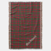 Couverture Clan MacIntosh Tartan Plaid Custom Throw Blanket (devant Vertical)
