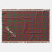 Couverture Clan MacIntosh Tartan Plaid Custom Throw Blanket (Devant)