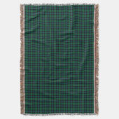 Couverture Clan MacKay Tartan écossais vert et bleu (devant Vertical)