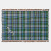 Couverture Clan MacNeil Tartan Plaid Custom Throw Blanket (Devant)