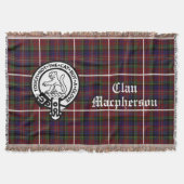 Couverture Clan Macpherson Tartan & Crest (Devant)