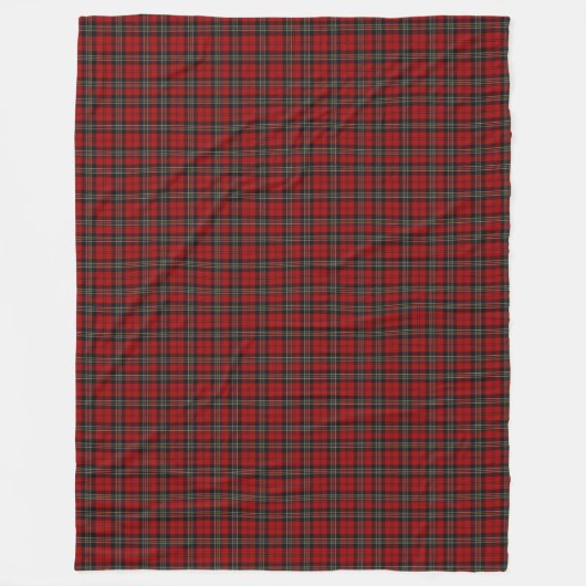 Couverture - Clan Macpherson Tartan Rouge (L) (Devant)