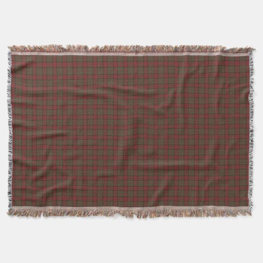 Couverture Clan Maxwell Tartan de chasse Patinée (Devant)
