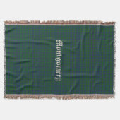 Couverture Clan Montgomery Tartan Plaid Custom Thaillot Blank (Devant)
