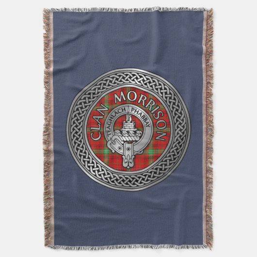 Couverture Clan Morrison Crest & Tartan Knot Lancer la couver (devant Vertical)