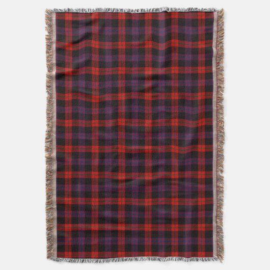 Couverture Clan Tartan Brown (devant Vertical)