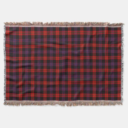 Couverture Clan Tartan Brown (Devant)