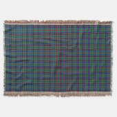 Couverture Clan vert et bleu Stevenson Scottish Plaid (Devant)