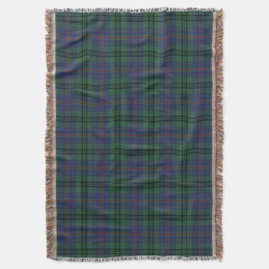 Couverture Clan Walker Tartan Plaid (devant Vertical)