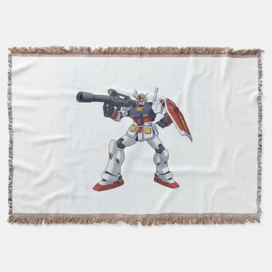 Couverture Classic Retro RX-78-2 Gundam Mecha Anime Illustrat (Devant)