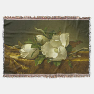 Couverture classique de jet de magnolia