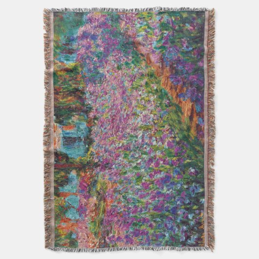 Couverture Claude Monet - Irises in Monet's Garden Fine Art (devant Vertical)