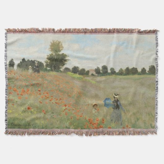 Couverture Claude Monet Le Champ de coquelicots près d'Argent (Devant)