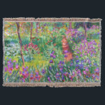 Couverture CLAUDE MONET : Le jardin d'Iris à Giverny<br><div class="desc">Une charmante couverture à jetons classique ornée du jardin d'iris de Giverny,  peinte par le peintre impressionniste Claude Monet.</div>