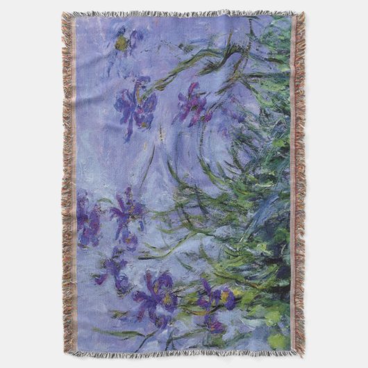Couverture Claude Monet Lilac Irises (devant Vertical)