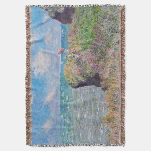 Couverture Claude Monet - Promenade Cliff à Pourville (devant Vertical)