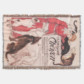 Couverture Clinique Cheron Vintage Chien Chat Steinlen Poster (Devant)