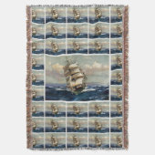 Couverture Clipper en laine Satamis (devant Vertical)