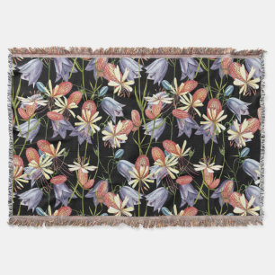 Couverture Cloches de Campion à échelle : aquarelle Florale