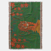 Couverture Cloisonne Art Tiger on the Jungle Path (devant Vertical)