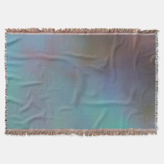 Couverture Cloud gris turquoise et violet abstrait (Devant)