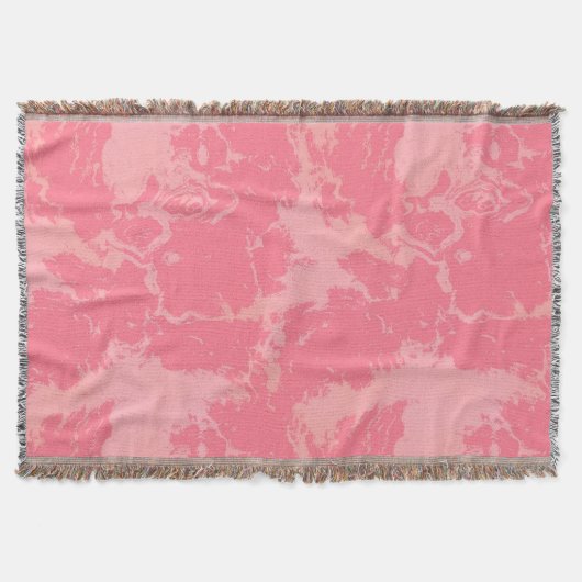 Couverture Cloud marbré rose abstrait (Devant)