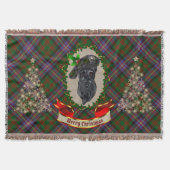 Couverture Cochrane Scottie Chien Noël Jetée Blanche (Devant)