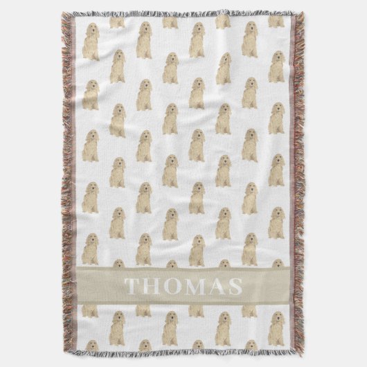 Couverture Cocker Spaniel (Blonde Tan Golden) (devant Vertical)