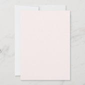 COUVERTURE COCO 5x7 Carte Plate - Rose (Dos)