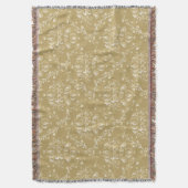 Couverture Coco Brown Damask (devant Vertical)