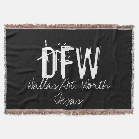 Couverture Code aéroport DFW Dallas (Devant)