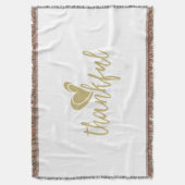 Couverture coeur reconnaissant action de grâces (devant Vertical)